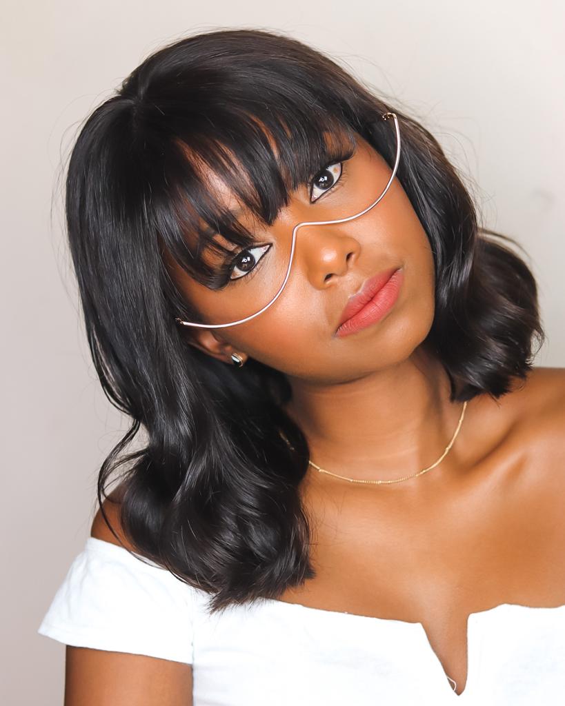 'See Through Me' Curved Sunglasses